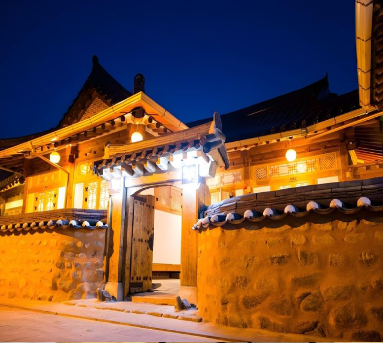 전주 한옥마을 일락당 사랑채