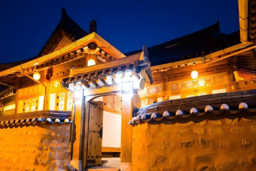 전주 한옥마을 일락당 사랑채